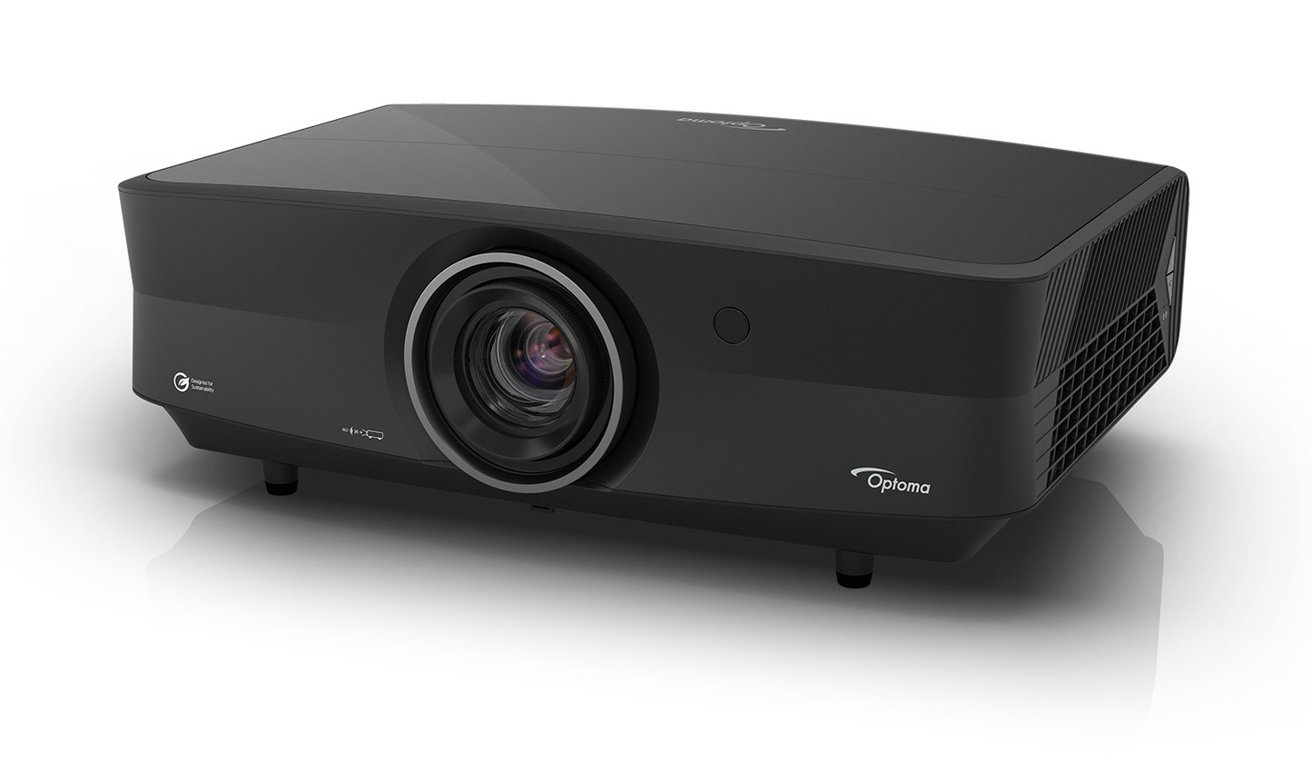 Optoma UHZ68LV Projector-black-side-front
