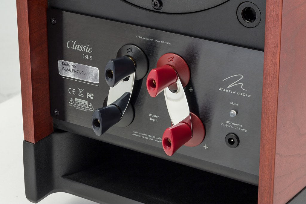 MartinLogan Classic ESL 9 Floorstanding Speaker rear detail