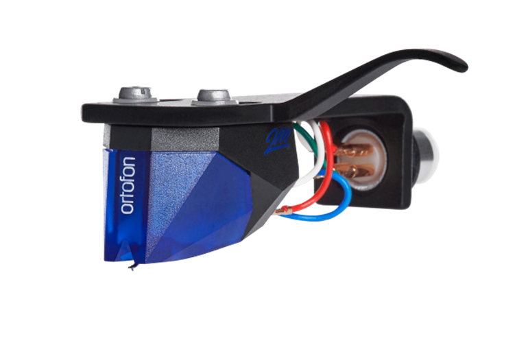Ortofon 2M Blue Premounted MM Cartridge - front-left side