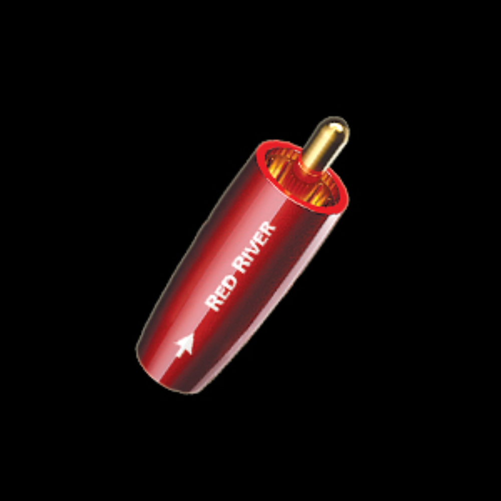 AudioQuest Red River RCA Field Termination Connector (Set of 4)