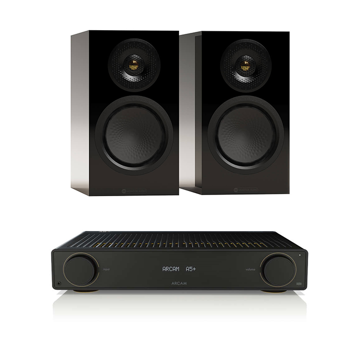 Arcam A5+ + Monitor Audio Silver 50 8G inc cable