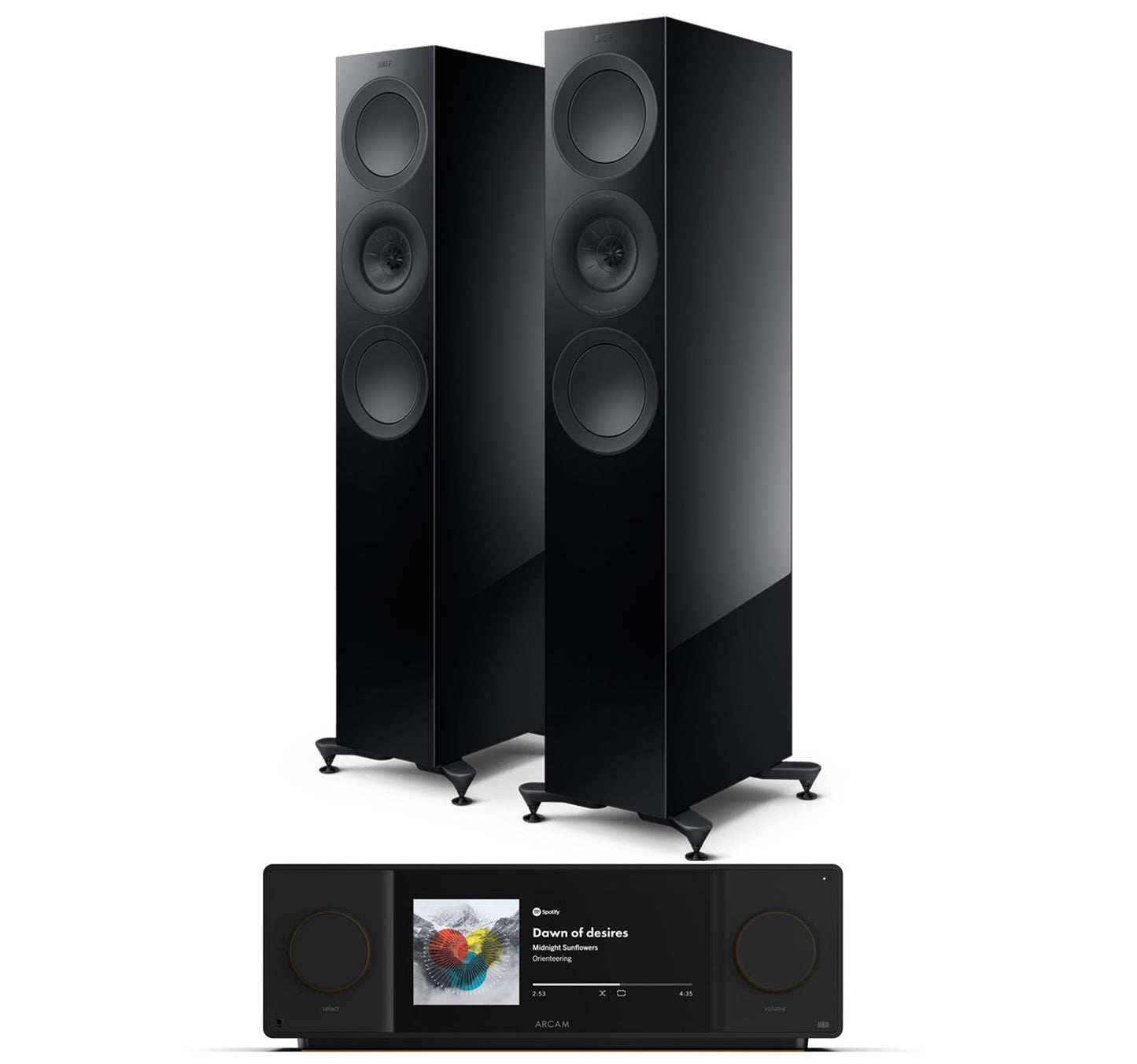 Arcam SA45 + KEF R7 Meta inc Cable