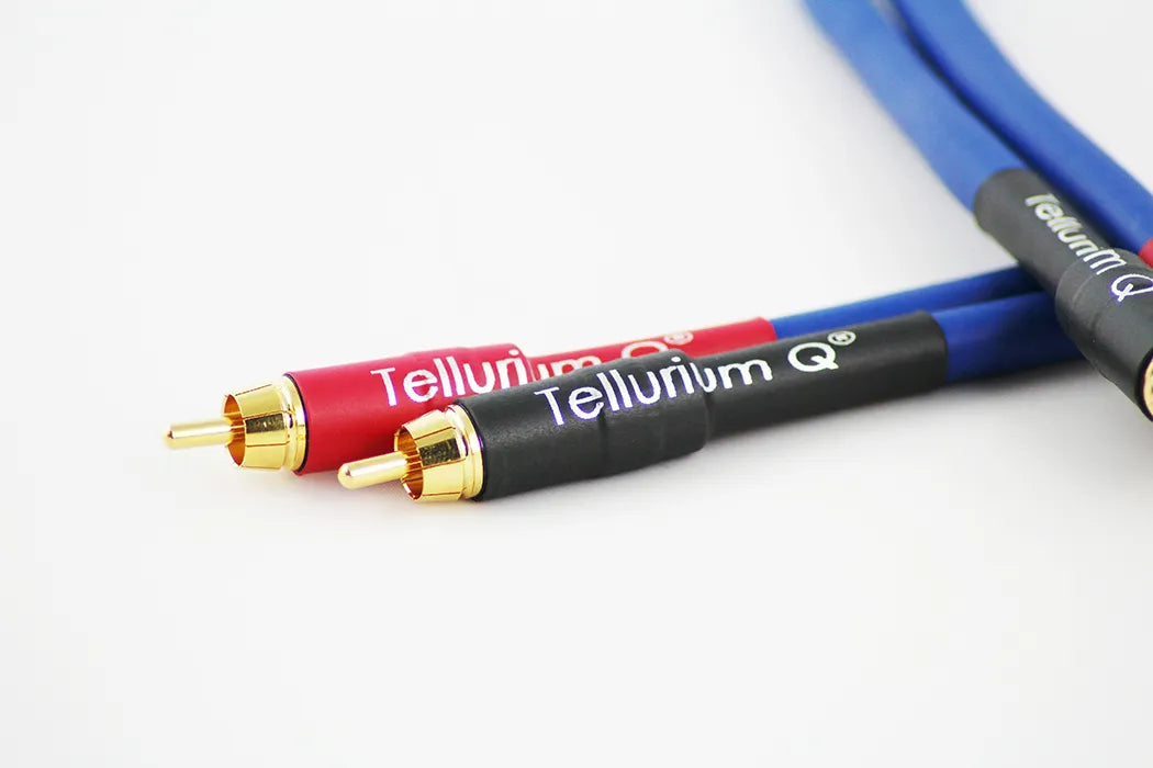 Tellurium Q Blue II RCA Close up
