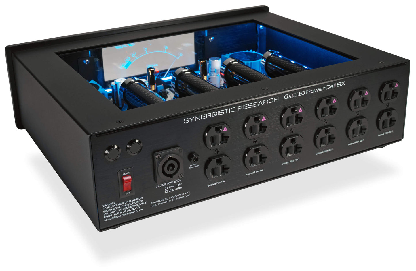Synergistic Research Galileo PowerCell SX Power Conditioner-rear