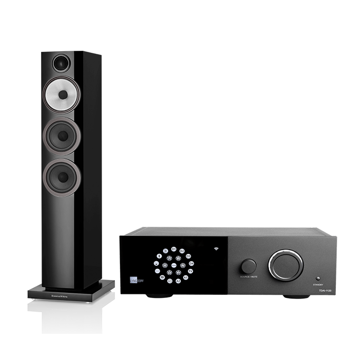 Lyngdorf 1120 + Bowers and Wilkins 704 S3 inc cable