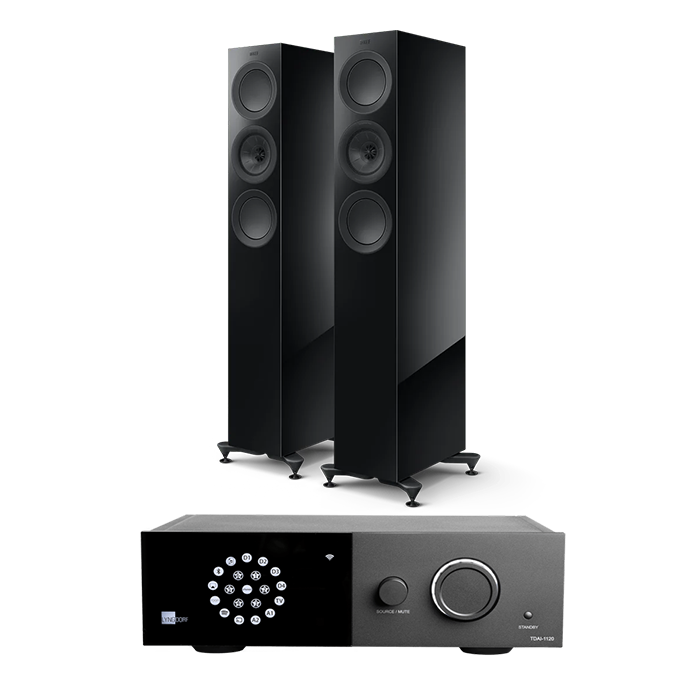 Lyngdorf 1120 + KEF R5 Meta inc cable