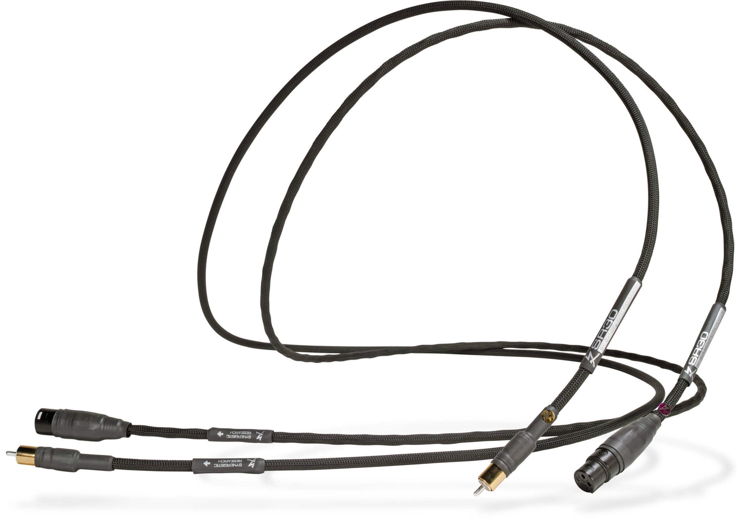 Synergistic Research SR30 RCA/XLR Cable-black