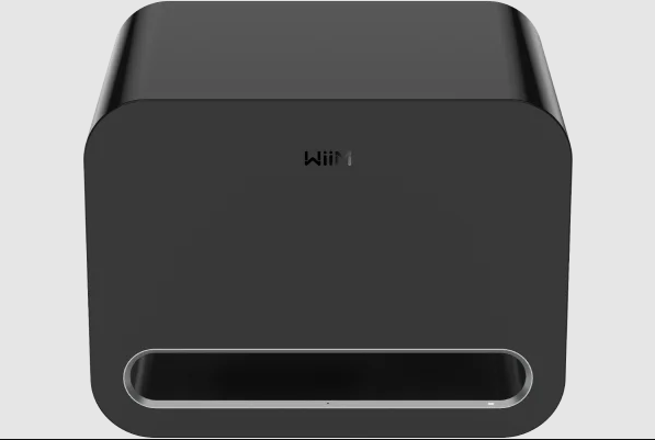 WiiM Sub Pro Smart Wireless Subwoofer-front-black