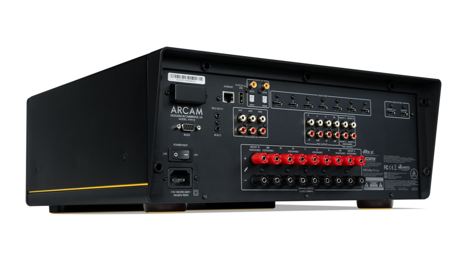 Arcam AVA15 Rear