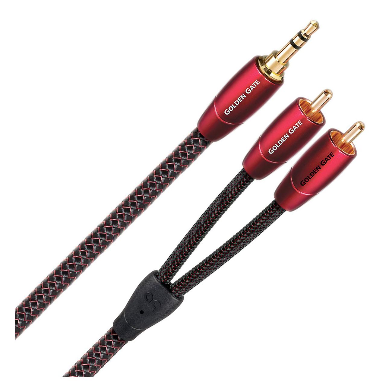 Audioquest Golden Gate 3.5mm to RCA Analog Interconnect iPack (Pack of 5)