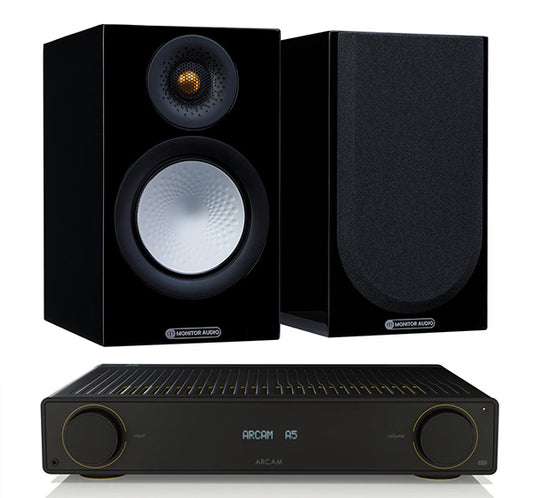 Arcam A5 + Monitor Audio Silver 50 inc Cable