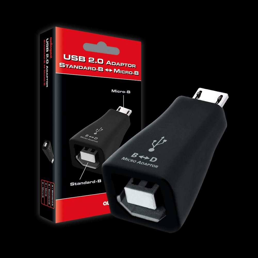 Audioquest USB B-to-Micro 2.0 Adaptor