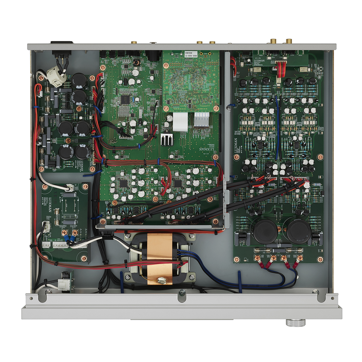 Luxman DA-07X DAC - inside -top