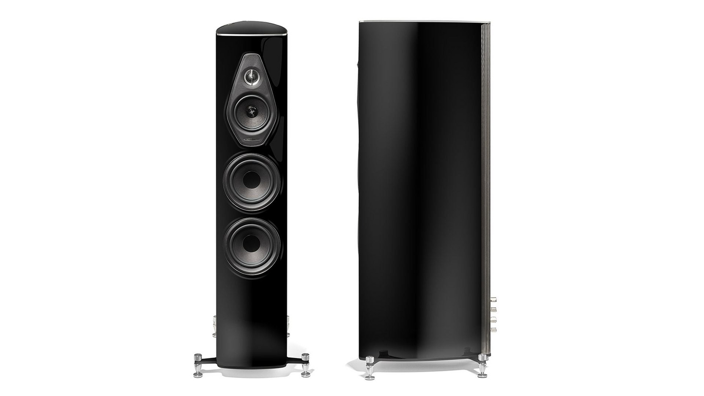 Sonus Faber Olympica Nova III black-front -side