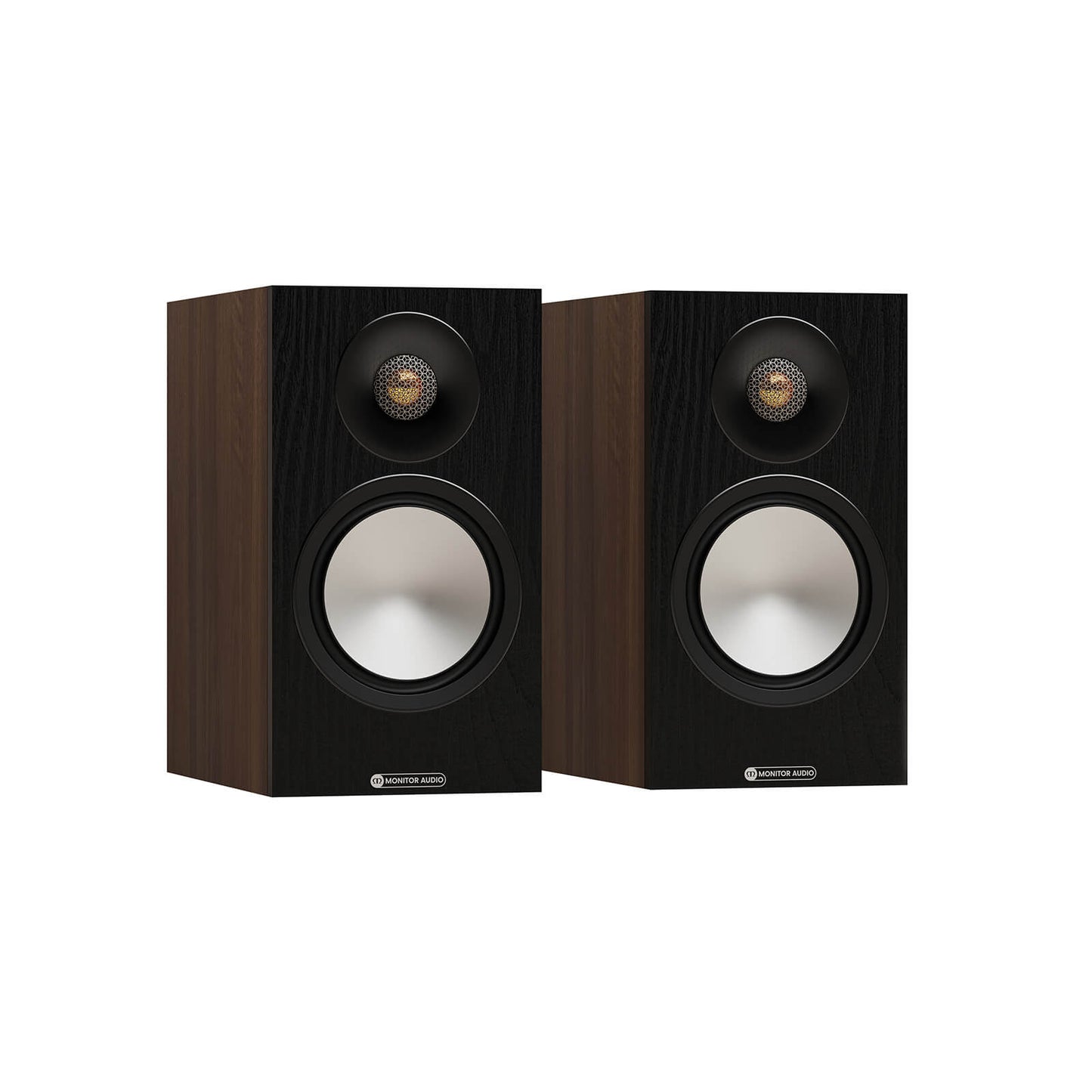 Monitor Audio Bronze 50 7G Bookshelf Speakers-walnut