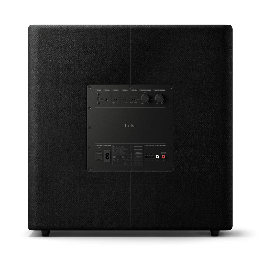 KEF Kube 15 MIE Subwoofer - black - rear
