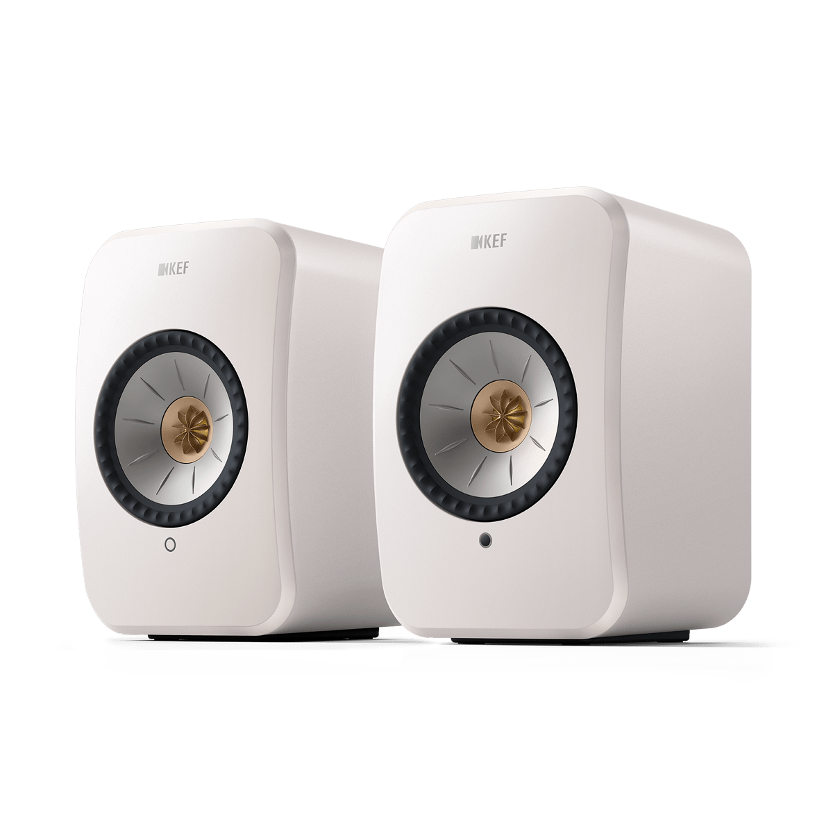 KEF LSX II - Wireless HiFi System - mineral white