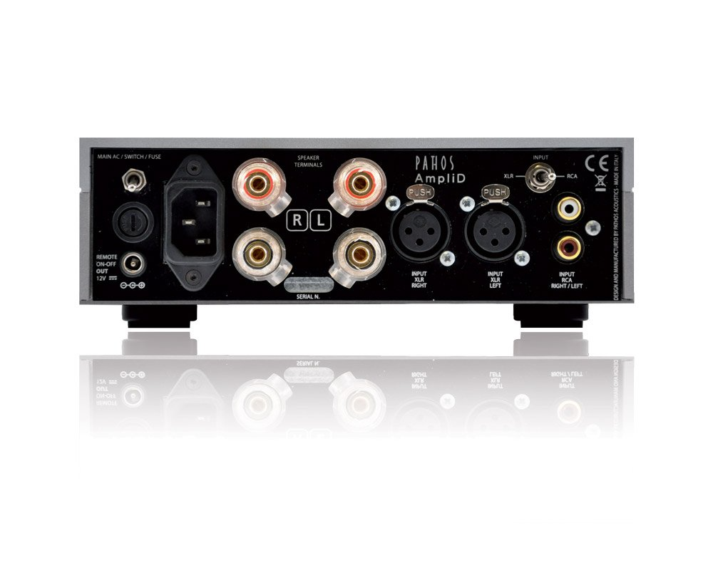 Pathos AmpliD Stereo Power Amplifier - rear