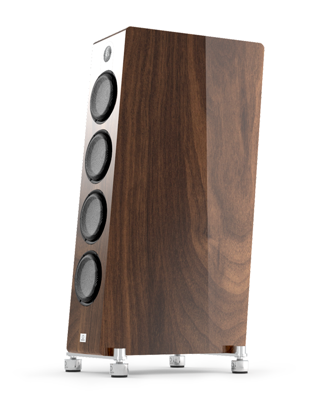 Marten Parker Quintet Floorstanding Speakers piano walnut
