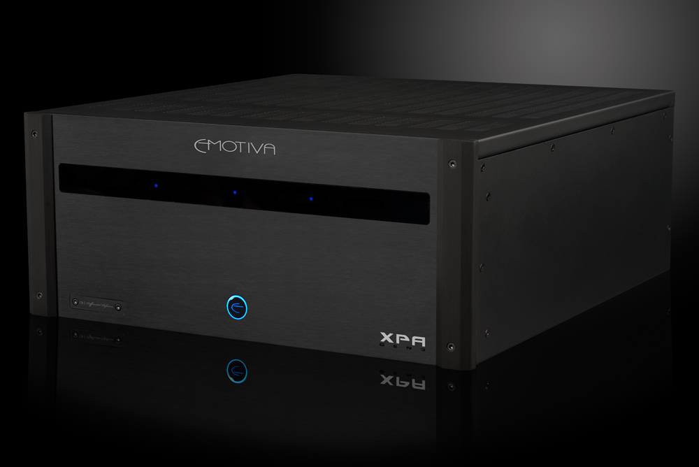 Emotiva XPA-DR3 Three-Channel Power Amplifier- Black-front3