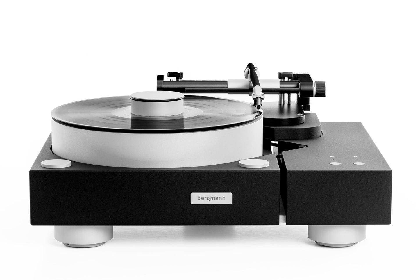 Bergmann Galder Airbearing Turntable - top - with tonearm