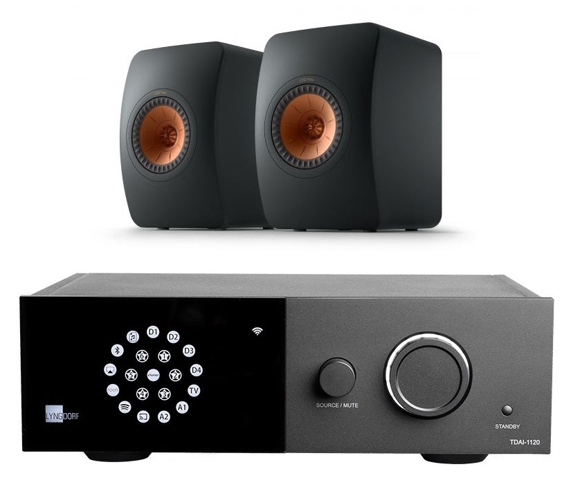 Lyngdorf TDAI-1120 + KEF LS50 Meta