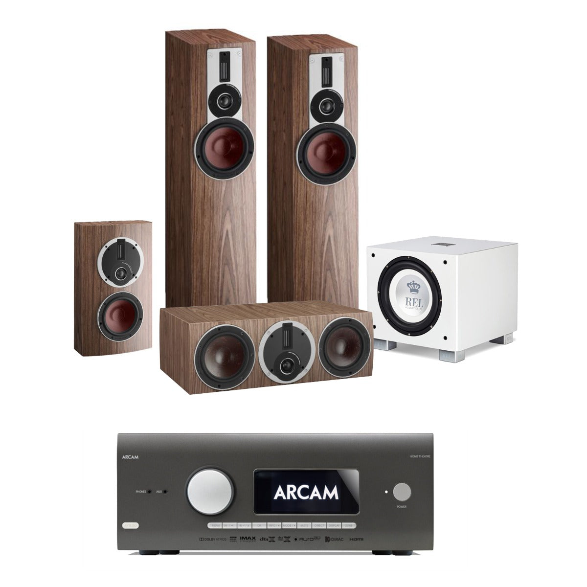 Arcam AVR30 + Dali Rubicon 5 5.1 Speaker Package 2