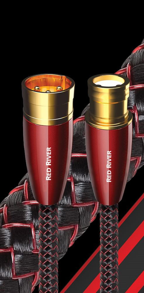 AudioQuest Red River XLR Analog Interconnect (Pair)