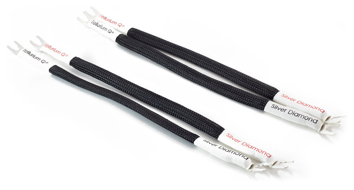 Tellurium Q SILVER DIAMOND BI-WIRE JUMPERS/LINKS
