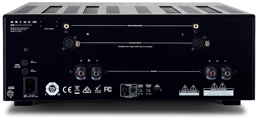 Anthem STR Power Amplifier Black