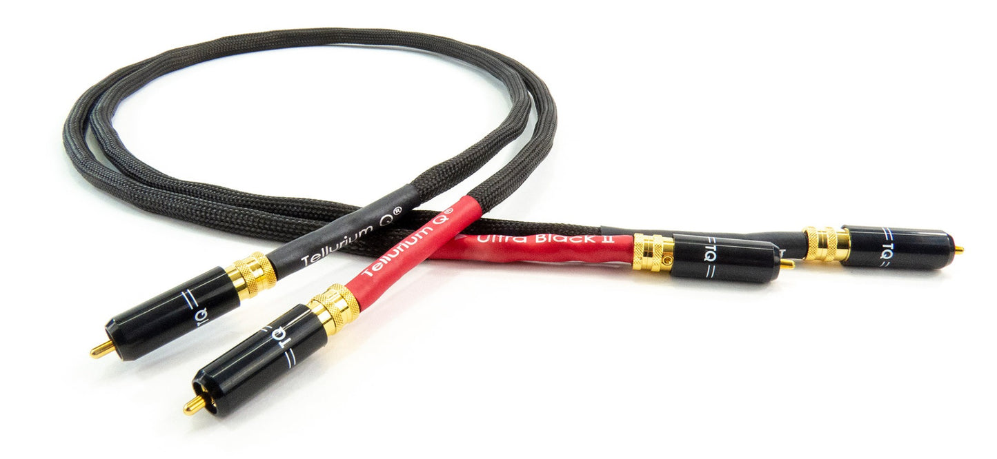Tellurium Q ULTRA BLACK II RCA CABLE