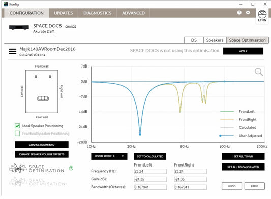 Linn's Space Optimisation