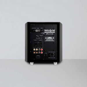 Velodyne Acoustics SPL-X 10 Subwoofer-rear-black