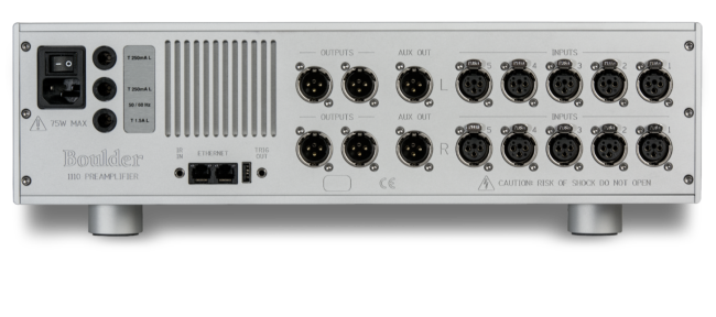 Boulder 1110 Preamplifier-back