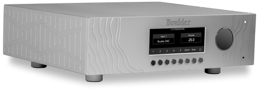 Boulder 1110 Preamplifier-side-silver