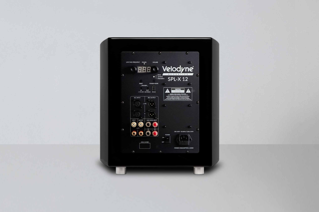 Velodyne Acoustics SPL-X 12 Subwoofer-rear