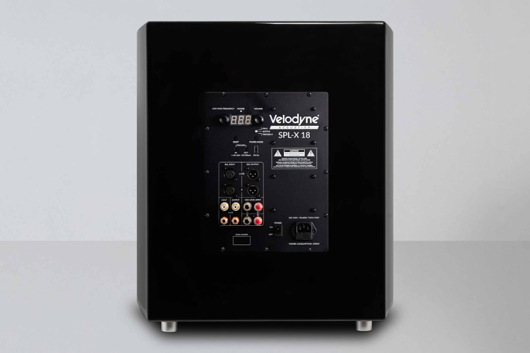 Velodyne Acoustics SPL-X 18 Subwoofer-rear