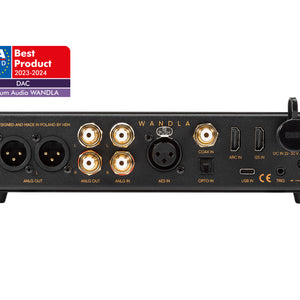 Ferrum WANDLA Reference DAC & Preamplifier-black-rear