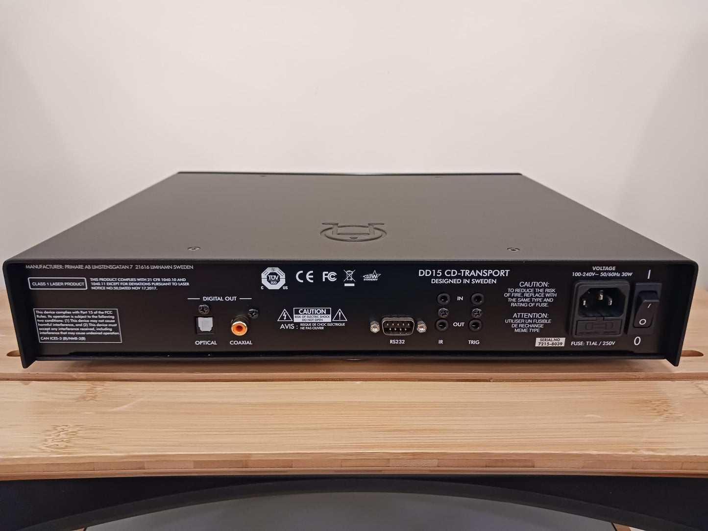 Primare DD15 CD Transport Ex-Demo