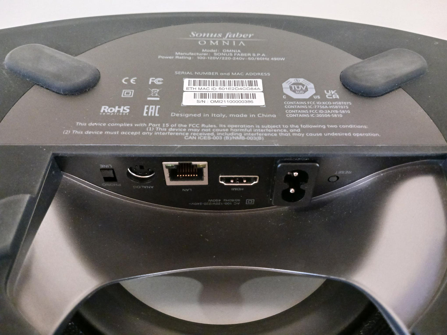 Sonus Faber Omnia Wireless Speaker Ex-Demo