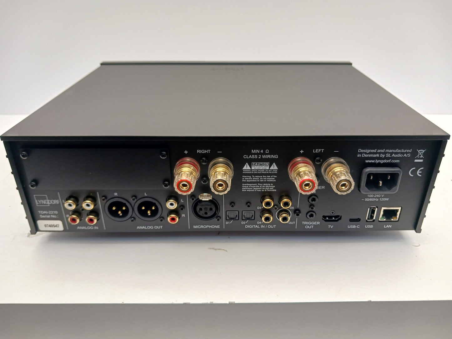 Lyngdorf TDAI-2210 Streaming Integrated Amplifier - Ex-Demo
