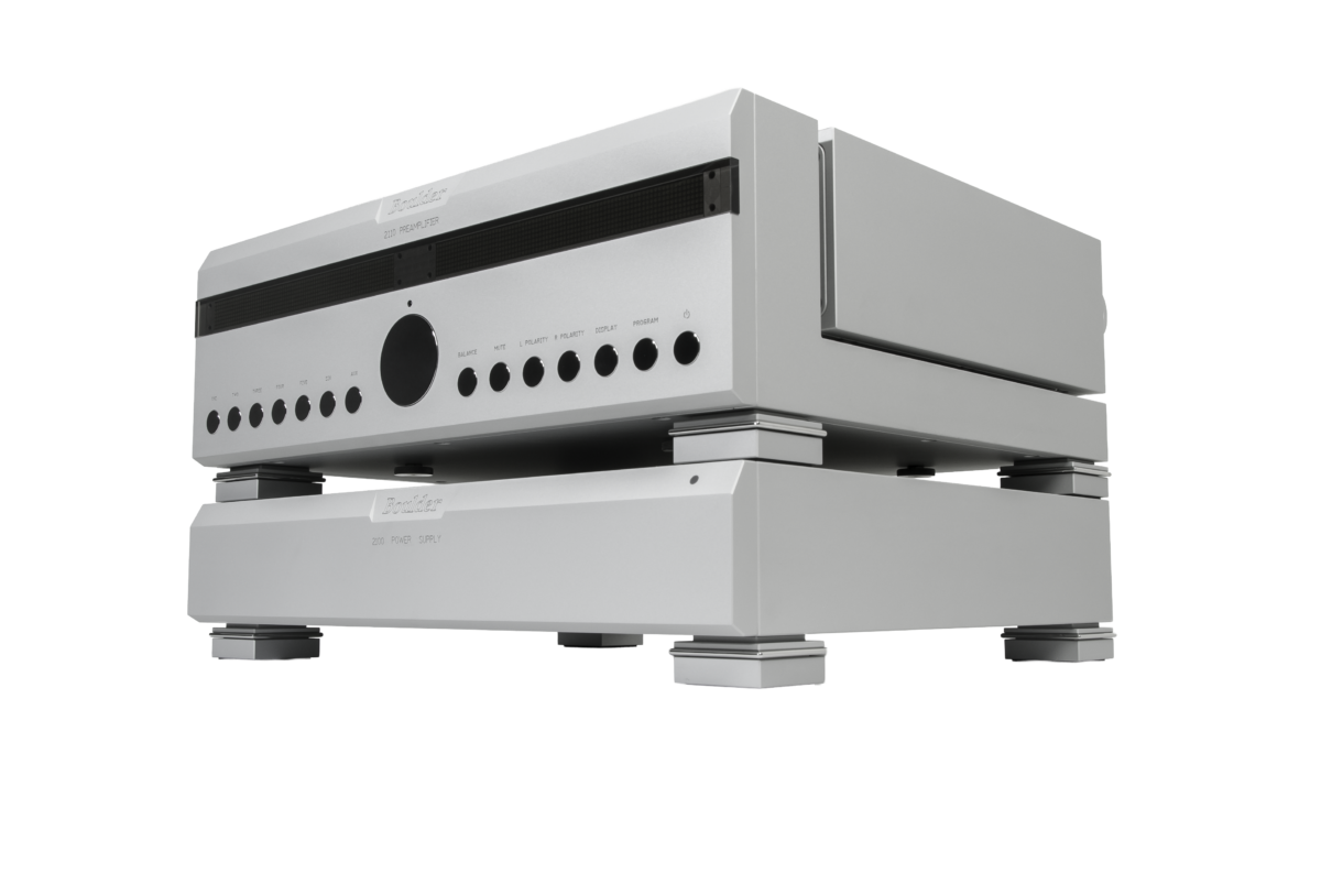 Boulder 2110 Preamplifier-front-silver