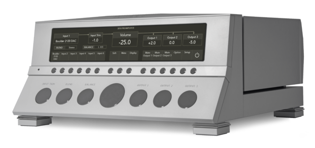 Boulder 3010 Preamplifier-front-silver