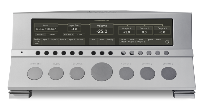 Boulder 3010 Preamplifier-front