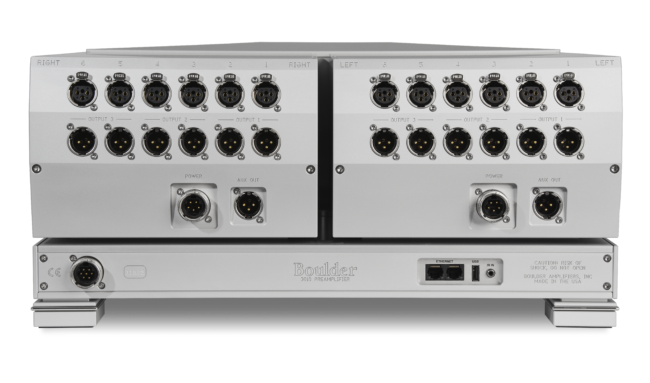 Boulder 3010 Preamplifier-rear