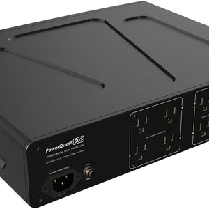 Audioquest Powerquest 505 Schuko - 12-Outlet Power Conditioner-black-rear