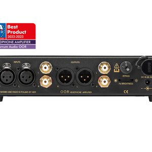 Ferrum OOR Headphone Amplifier/PREAMP-black-rear
