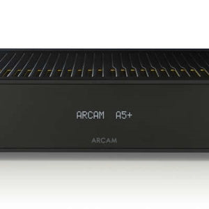 Arcam A5+ Integrated Amplifier with Bluetooth & Auracast-black-front