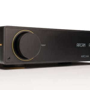 Arcam A5+ Integrated Amplifier with Bluetooth & Auracast-black-side