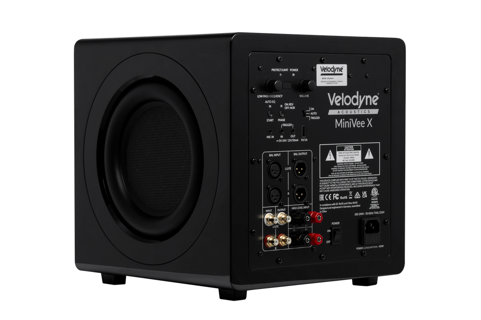Velodyne Acoustics MiniVee X Active Subwoofer-right